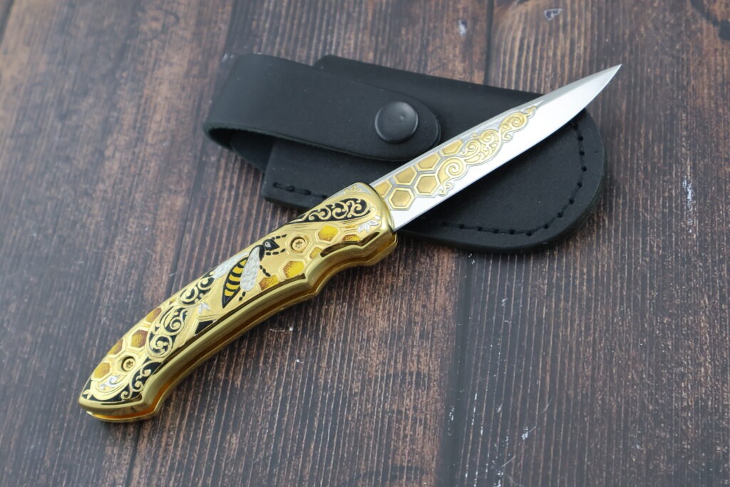 Нож складной автоматический НС 5 "Пчелка"