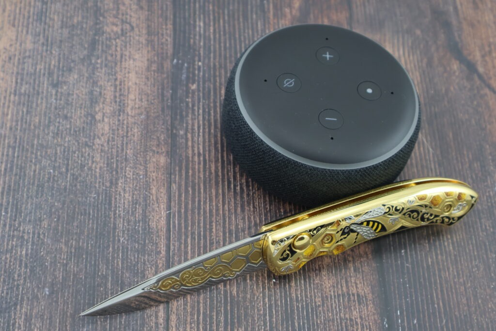 Нож складной автоматический НС 5 "Пчелка"