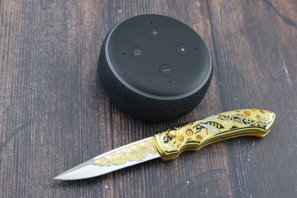 Нож складной автоматический НС 5 "Пчелка"